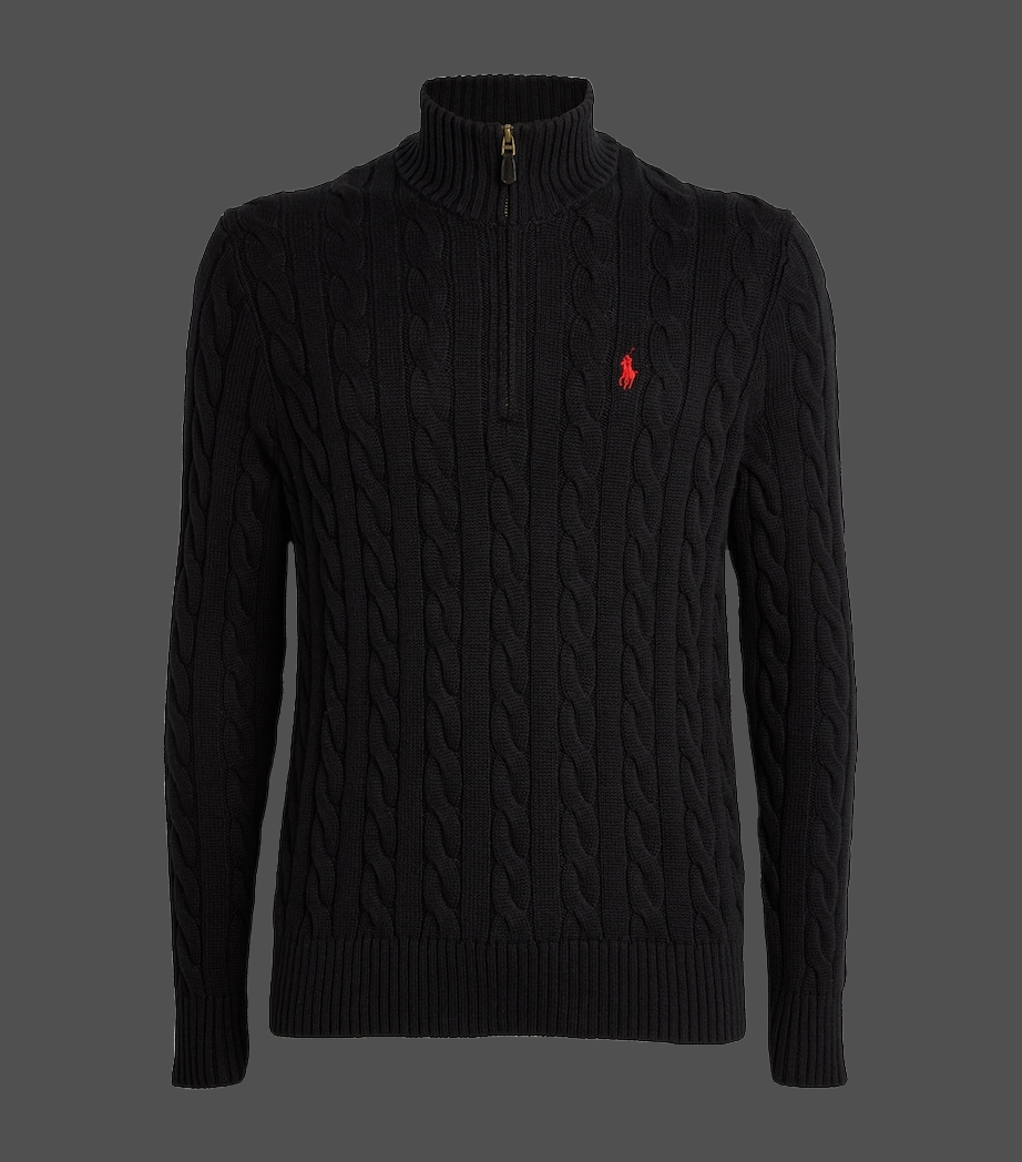Ralph-Lauren Polo Q-Zip Sweater